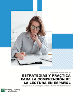 Spanish reading comprehension practice book