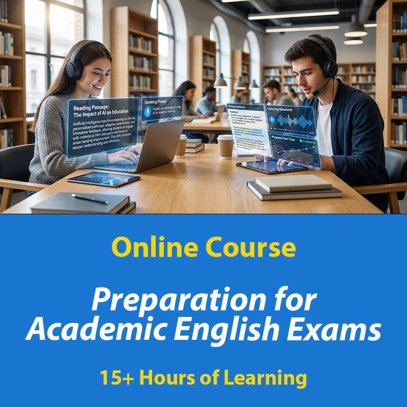 TOEFL AI Language Lab plus Course for Academic English
